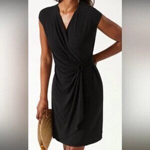 Tommy Bahama Black Clara Faux Wrap XL
